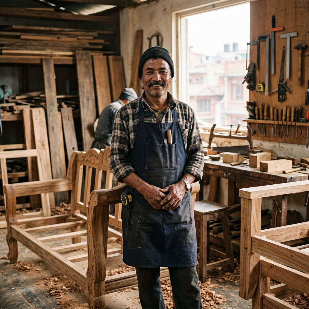 Krishna Bahadur Tamang — Frame maker
